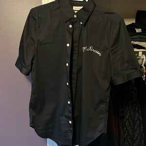 Alexander McQueen, short sleeve button down